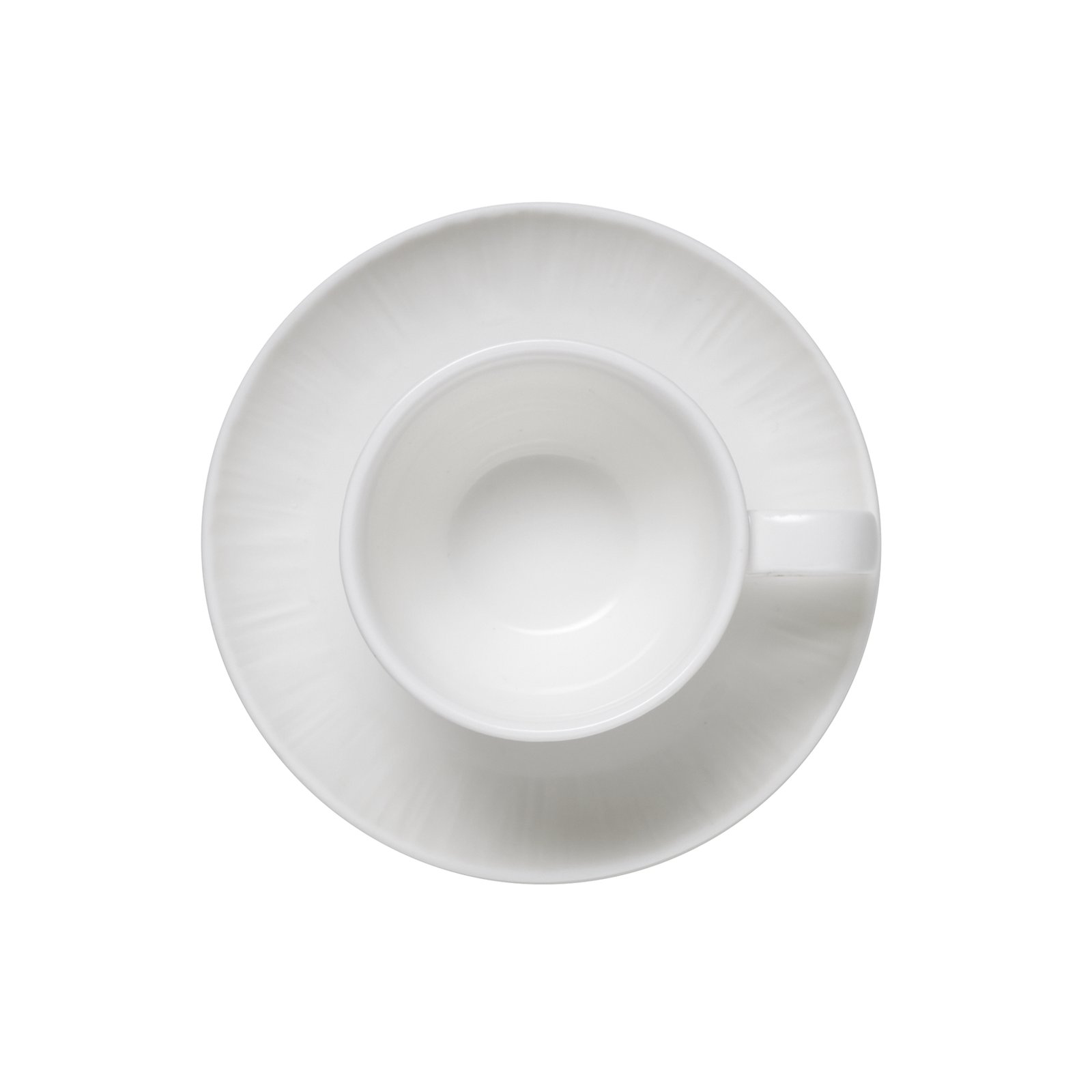 Espresso- und Untertasse Set MAYA SHIRO, 80 ml, weiß Espresso- und Untertasse Set MAYA SHIRO, 80 ml, weiß
