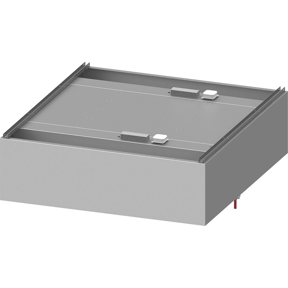 Deckenhaube "Basic Line", Kastenform 1900 mm x 2000 mm mit Flammschutzfilter Typ B