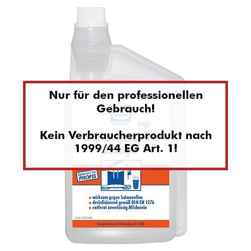 352 "Dr. Becher" Milchaufschäumer Reiniger 1 l transparent