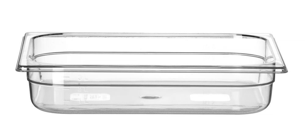 Gastronorm-Behälter 1/2, HENDI, Profi Line, GN 1/2, 4L, Transparent, 325x265x(H)65mm