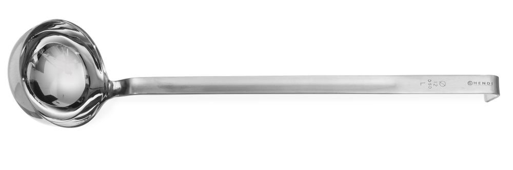 Schöpfkelle, tropfenfrei, HENDI, Profi Line, 0,5L, ⌀120x555mm