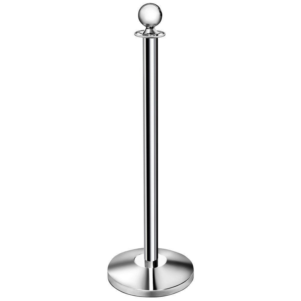 Edelstahl Abgrenzungsständer, H. 910 mm