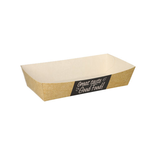 12000 Pommes-Frites-Trays "pure" 3,5 cm x 7 cm x 15 cm "Good Food" groß