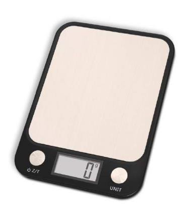 Küchenwaagedigital,Edelstahlplatte,5kg,Modell4797