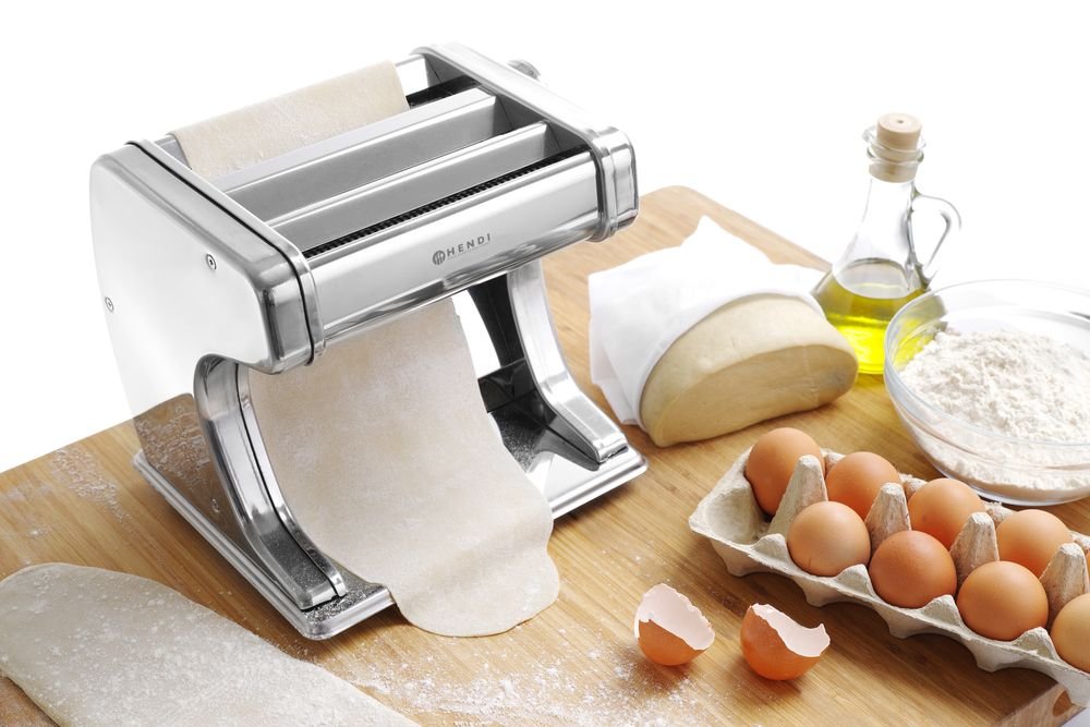 Pastamaschine elektrisch 170 mm, HENDI, Profi Line, 230V/70W, 256x213x(H)232mm Pastamaschine elektrisch 170 mm, HENDI, Profi Line, 230V/70W, 256x213x(H)232mm