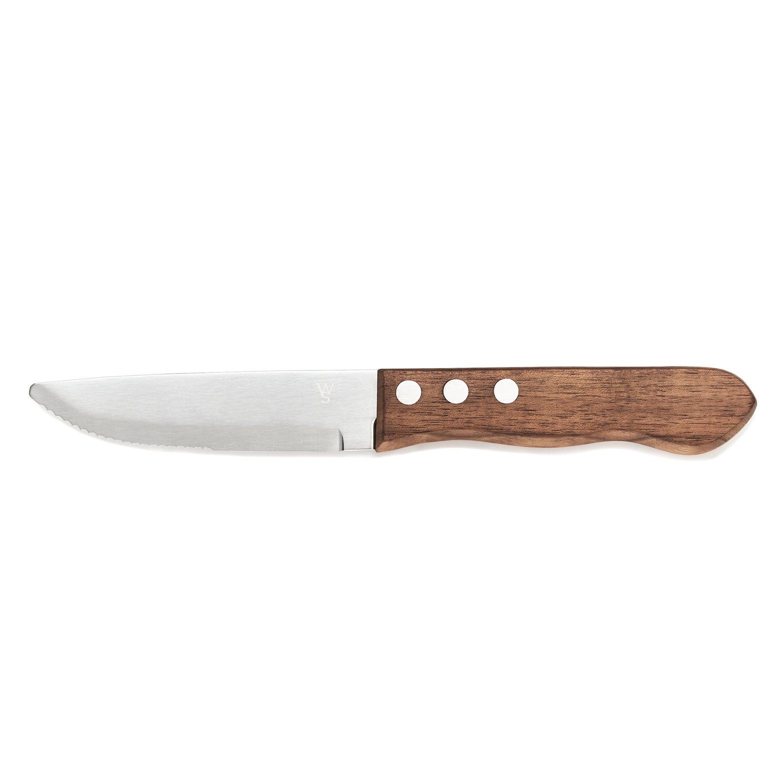 Steakmesser Set, mit Pakkaholzgriff, 25 cm