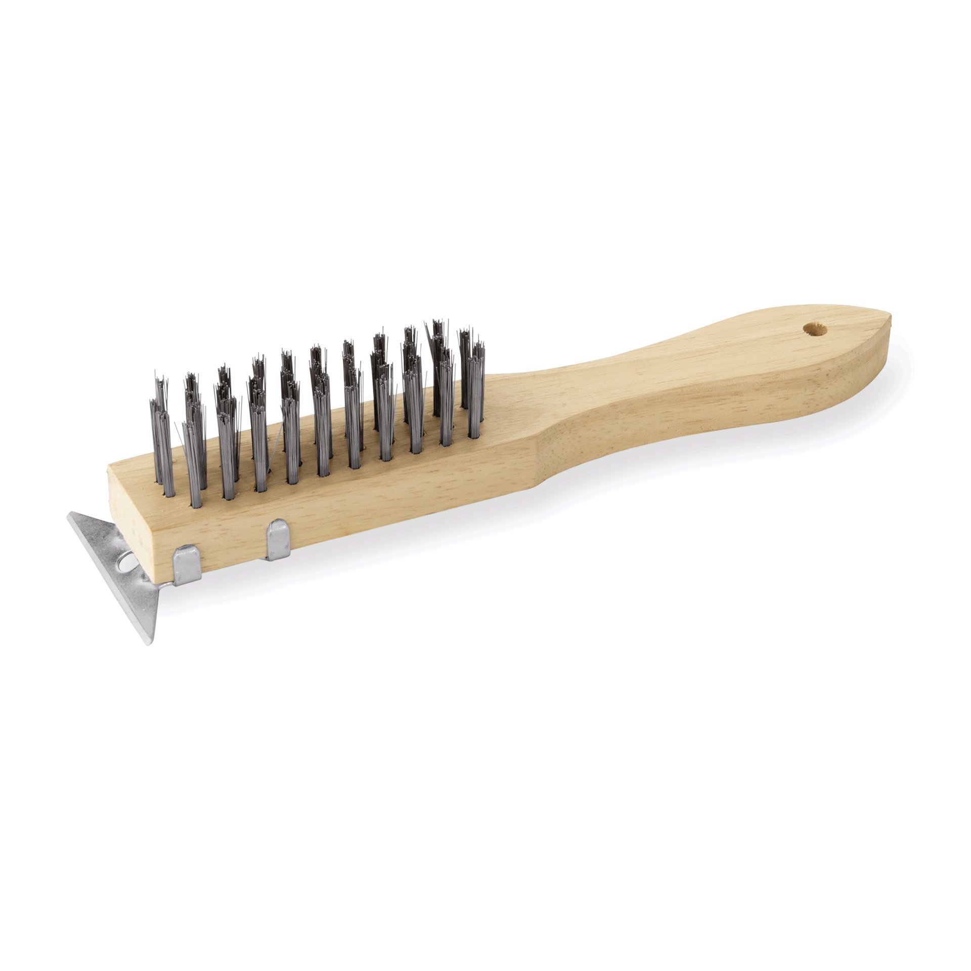 Reinigungsbürste mit Schaber (L) 28 cm