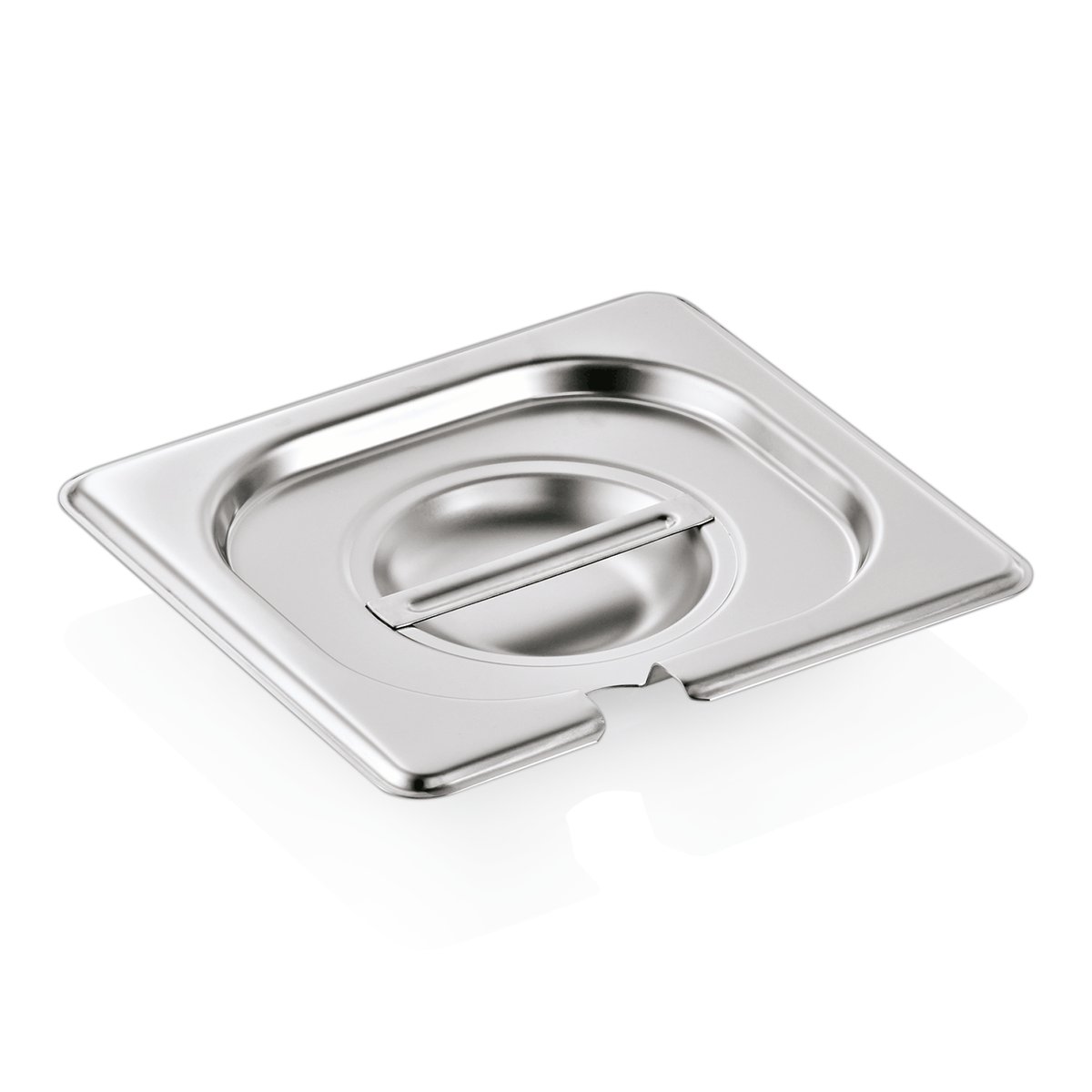 GN 1/6 Deckel mit Löffelaussparung GN 90