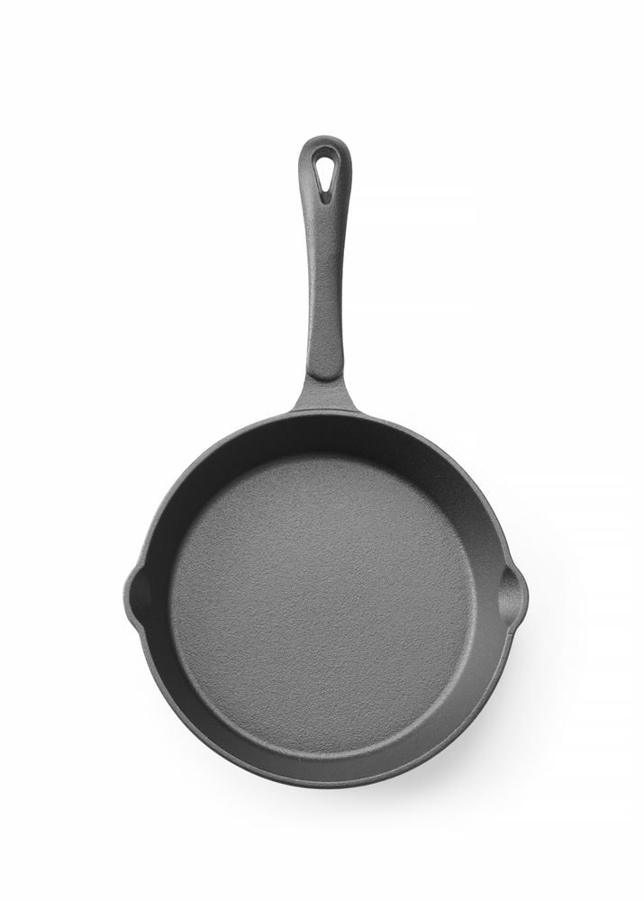 Gusseisenpfanne, HENDI, Schwarz, ⌀250x(H)40mm