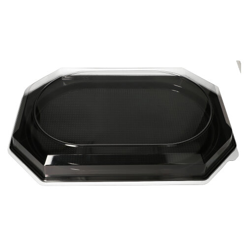 800 Servierplatten, PET 53 cm x 35 cm schwarz