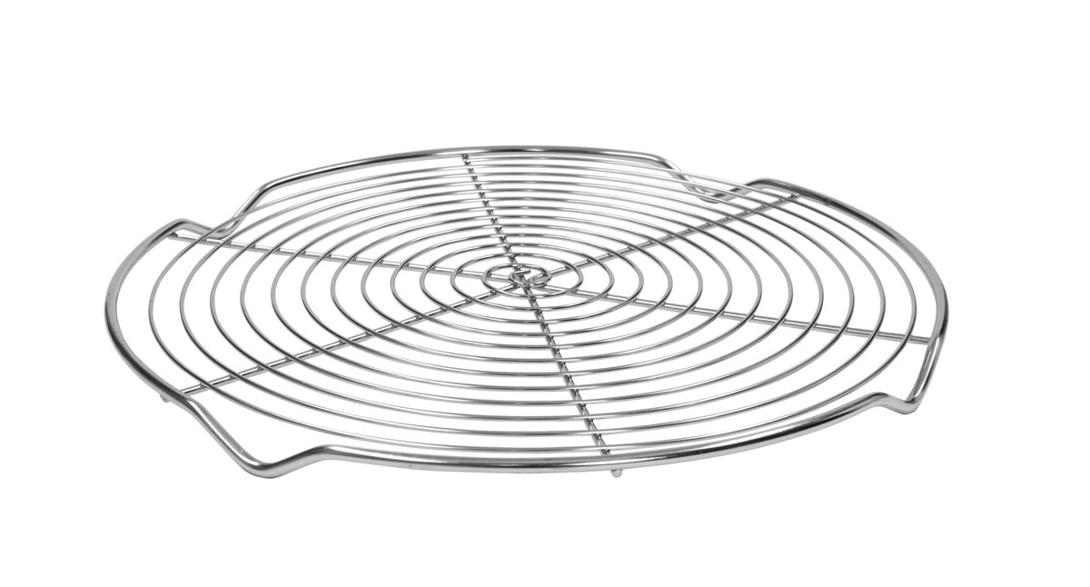 Tortengitter, rund, Spirale mit Füßen, Ø: 360 mm Tortengitter, rund, Spirale mit Füßen, Ø: 360 mm