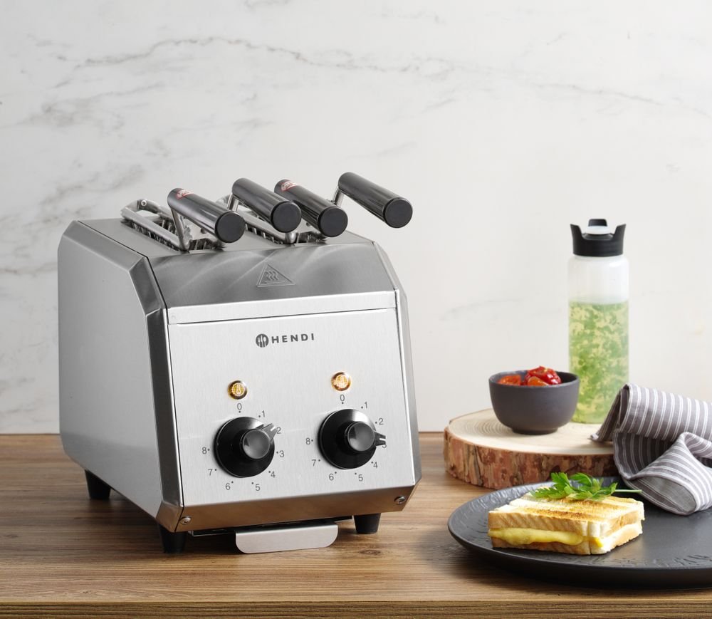 Sandwichtoaster, HENDI, 230V/1200W, 215x300x(H)270mm