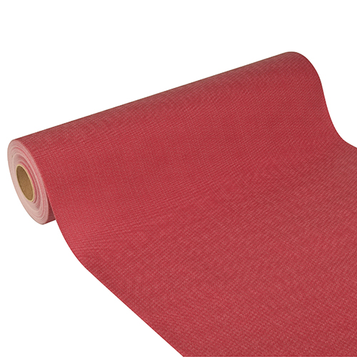 112 Tischläufer, stoffähnlich, Vlies "soft selection plus" 24 m x 40 cm bordeaux