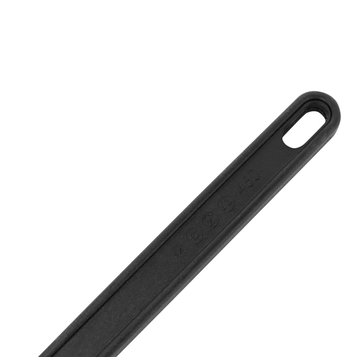 Stielschaber weiss/schwarz 450 mm Silikon