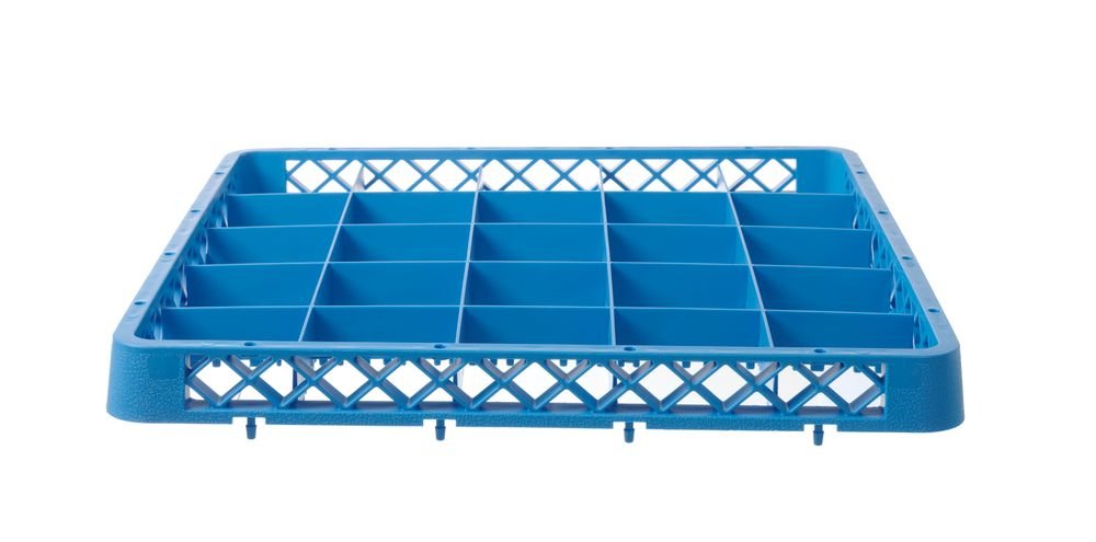 Aufsatz für Geschirrspülkorb, HENDI, 25 Fächer 88x88 mm, 500x500x(H)45mm