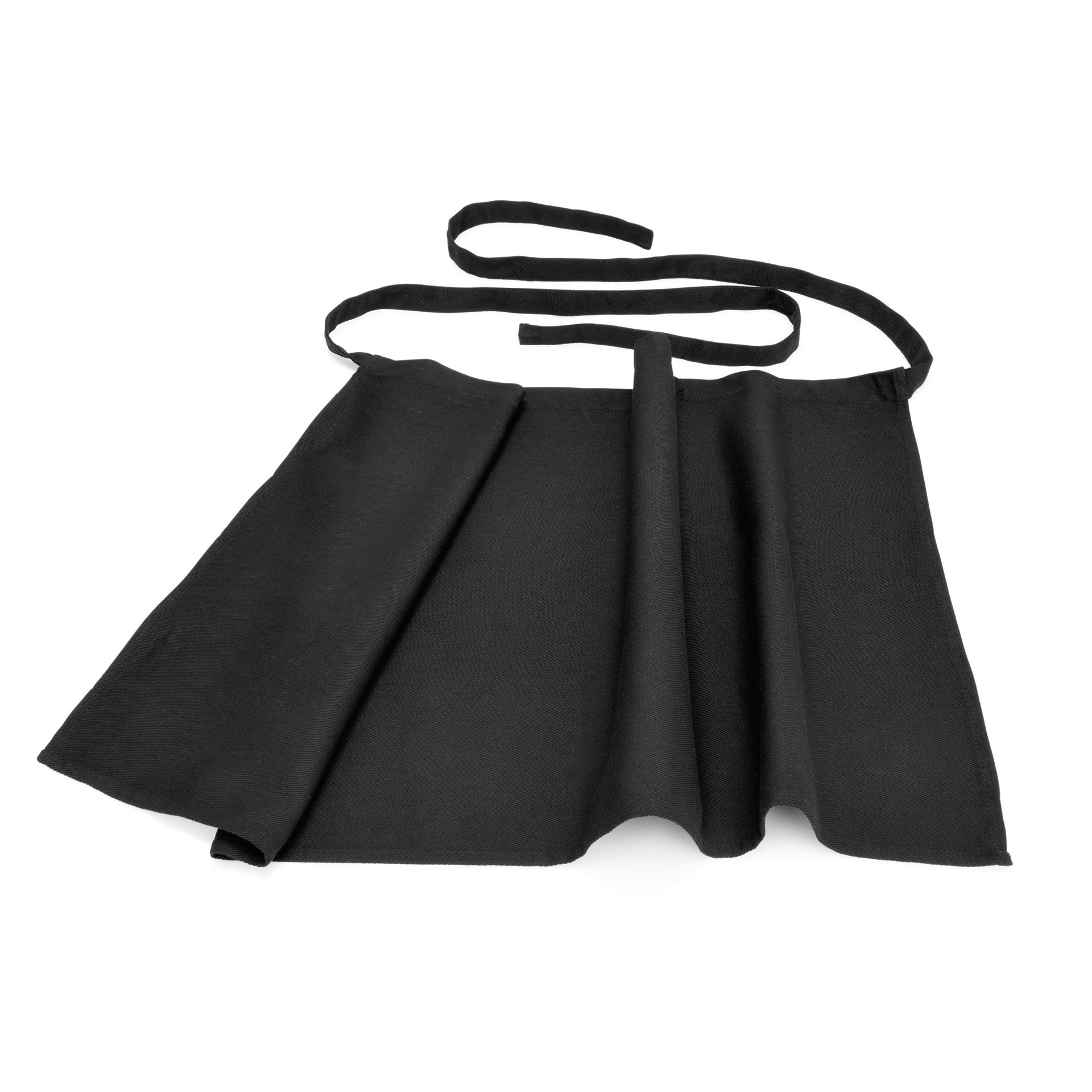 Schürze 95 x 50 cm, schwarz, Baumwolle