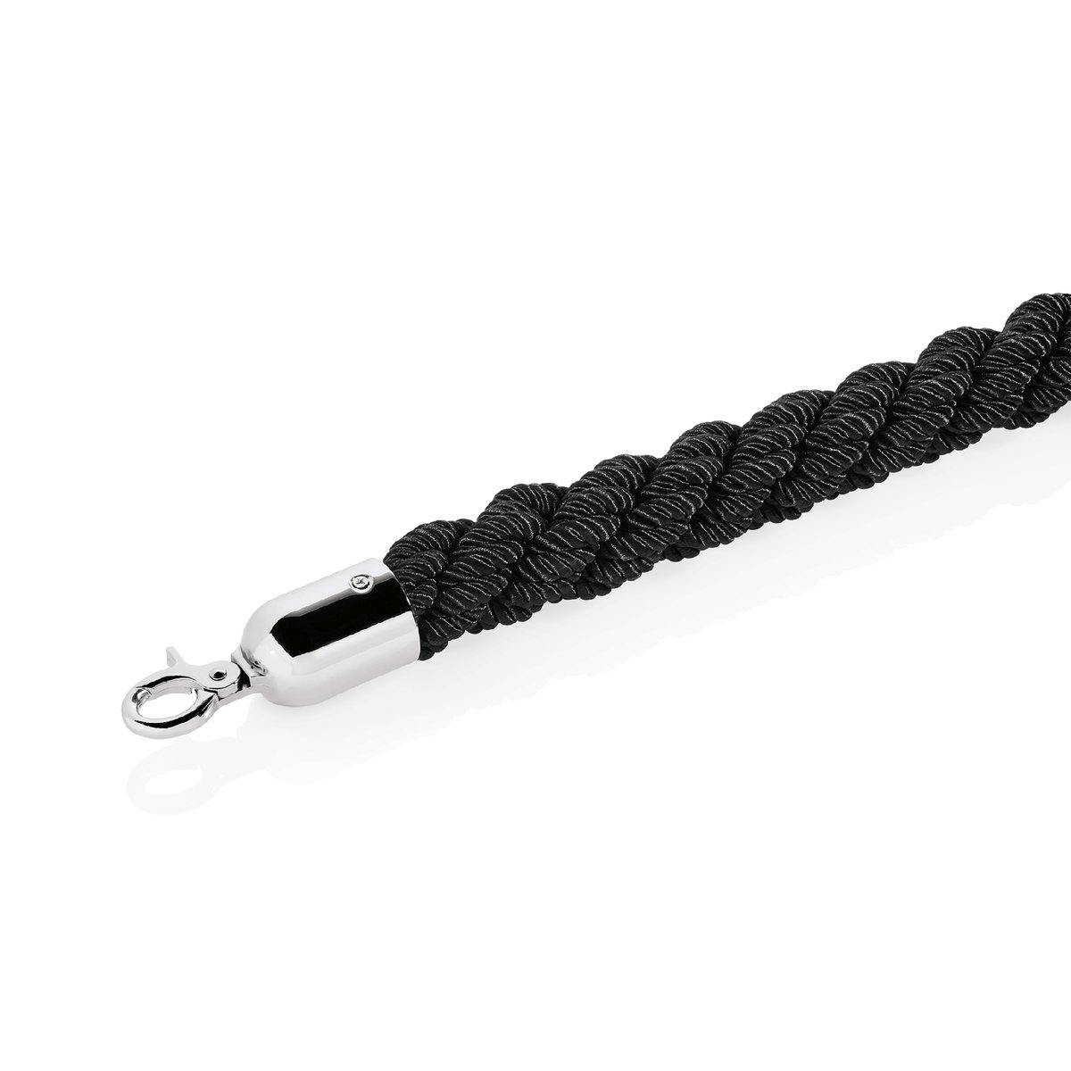Verbindungskordel Ø 3,8 cm, 2,5 m, schwarz