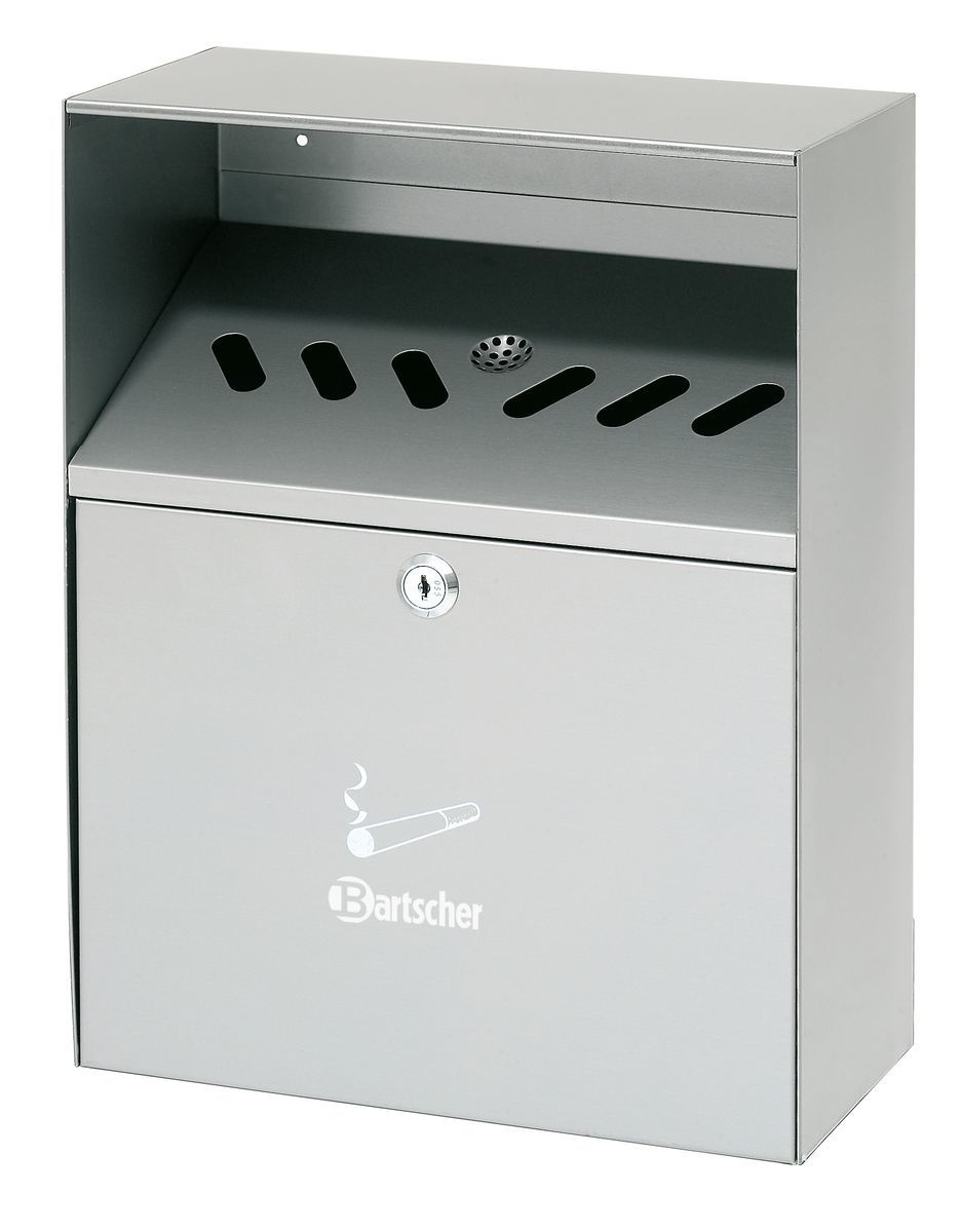 Wandascher, silber