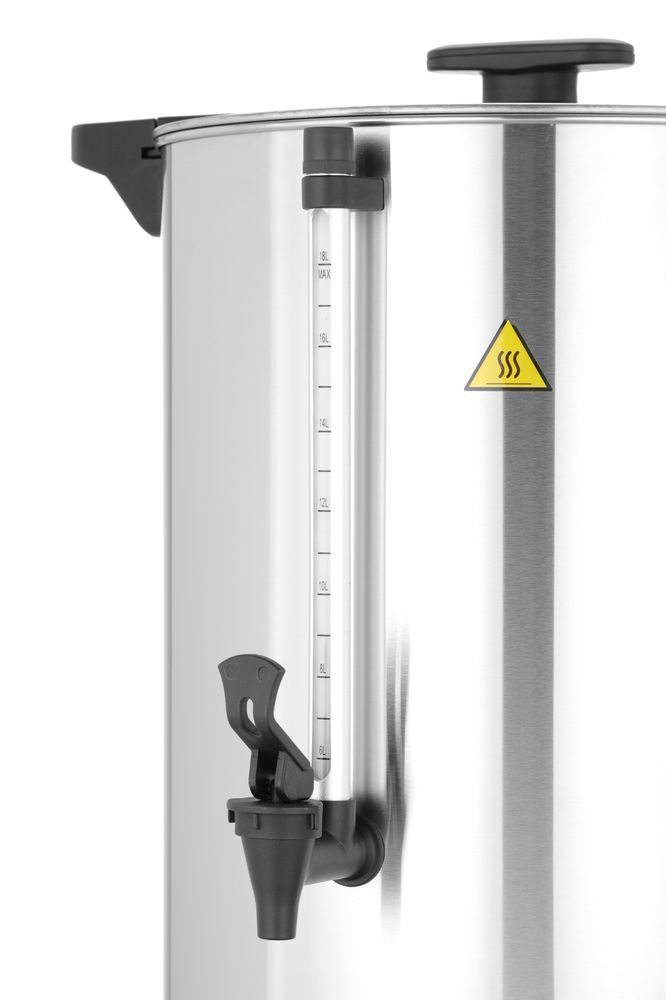 Heißgetränkespender doppelwandig, ≈ 120 Tassen in 37 Min., 17L, 220-240V/2500W, 415x382x(H)480mm