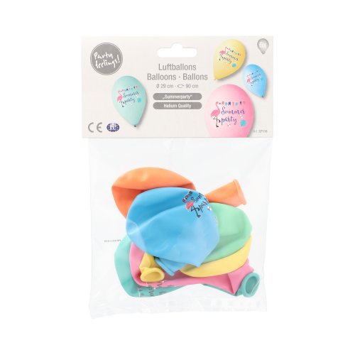 20160 Luftballons Ø 29 cm farbig sortiert "Summerparty"