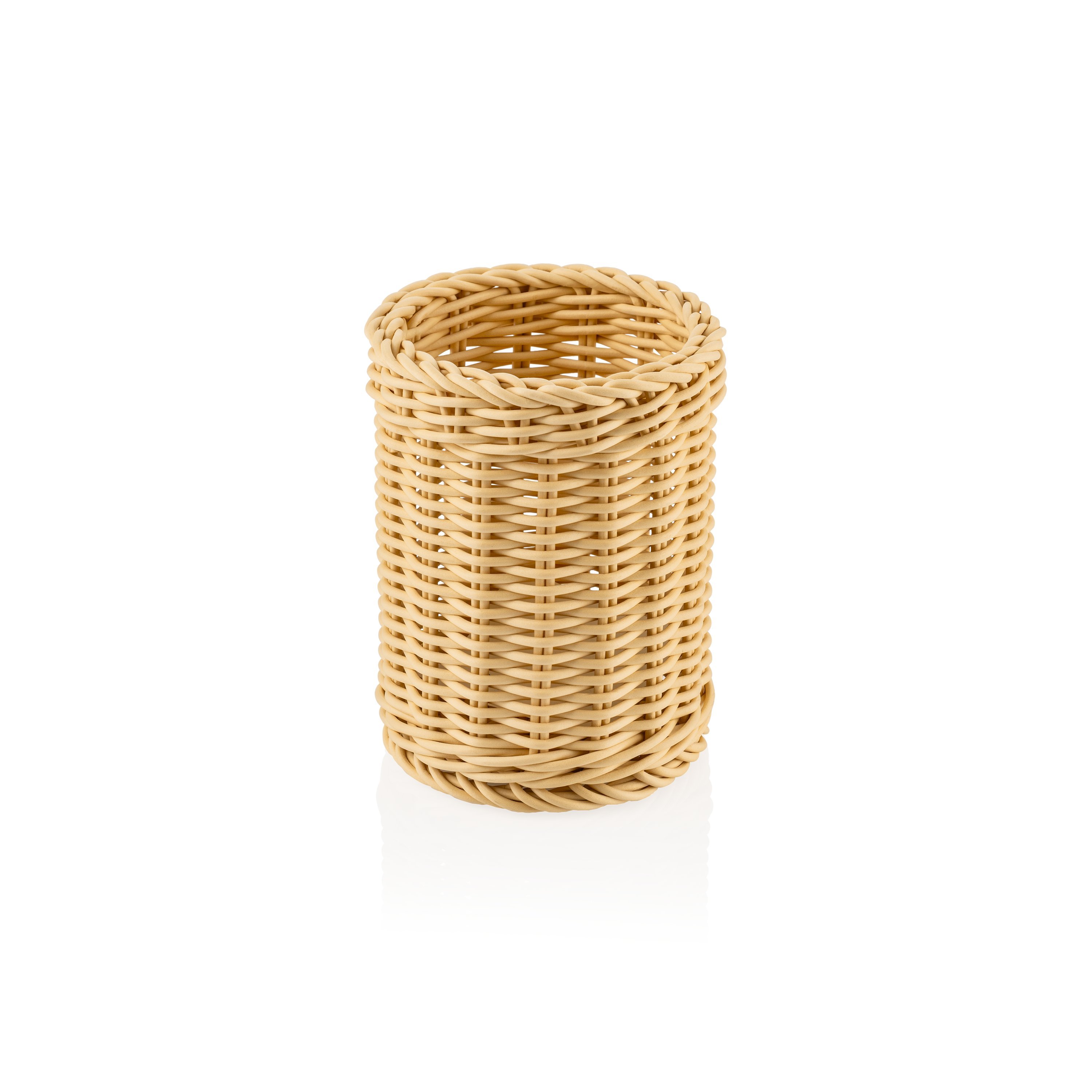 Besteckkorb Ø 12 cm, (H) 15 cm, hellbeige