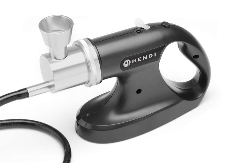 Räucherpistole - 3 Geschwindigkeitsstufen, HENDI, 215x70x(H)160mm Räucherpistole - 3 Geschwindigkeitsstufen, 215x70x(H)160mm