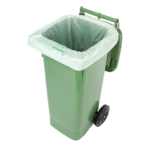 11200 "bioMat" Kompostbeutel auf Stärkebasis 120 l 130 cm x 88 cm ohne Tragegriff