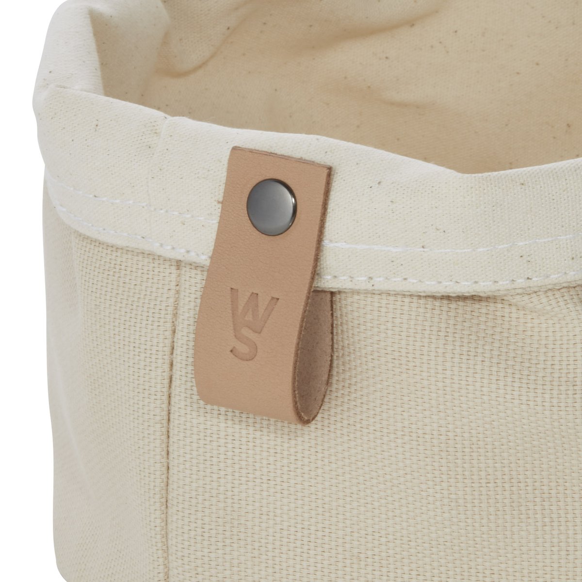 Brottasche FLIP COTTON, Ø 20 cm, Höhe 12 cm, cream, Canvas Brottasche FLIP COTTON, Ø 20 cm, Höhe 12 cm, cream, Canvas