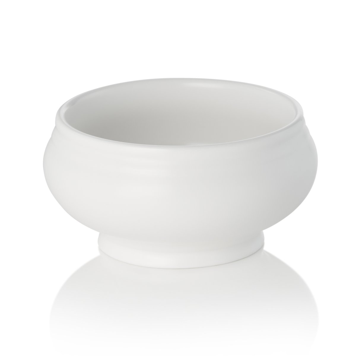 Terrine, 0,5 ltr., Ø 12,5 cm, weiß matt, Porzellan Terrine, 0,5 ltr., Ø 12,5 cm, weiß matt, Porzellan