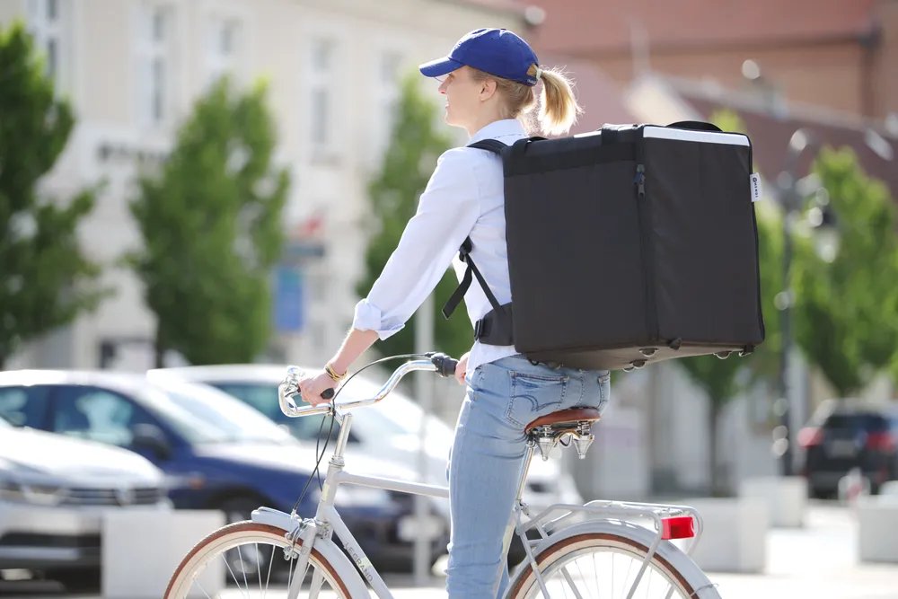 Thermo-Transportrucksack, 75,2L, Schwarz, 410x410x(H)480mm