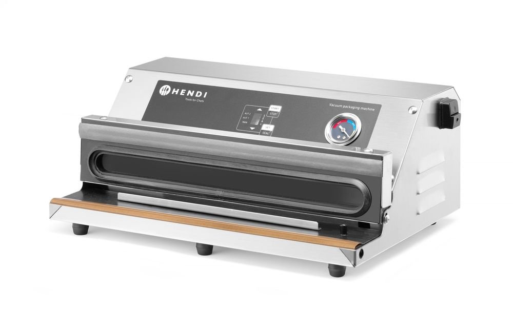 Vakuum-Verpackungsmaschine Profi Line, HENDI, Profi Line, Dichtungsband: 350 mm, 383x293x(H)175mm
