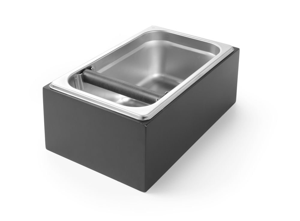 Kaffeesatz-Abklopfbehälter, HENDI, 275x175x(H)110mm