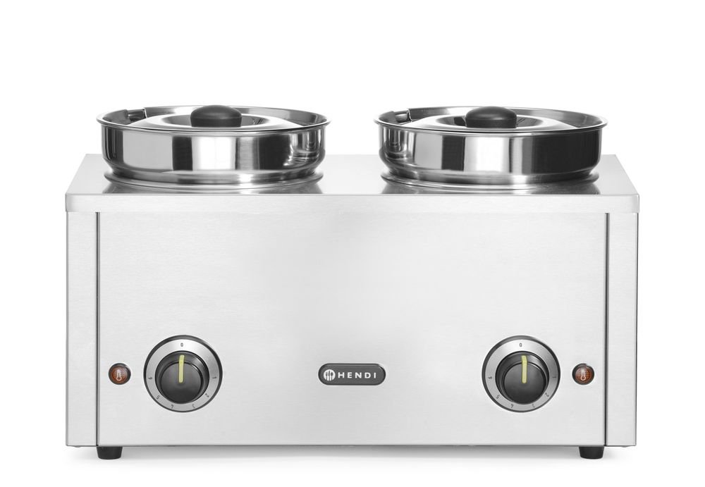 Thermosystem, doppelt, HENDI, 8L, 220-240V/400W, 506x312x(H)298mm