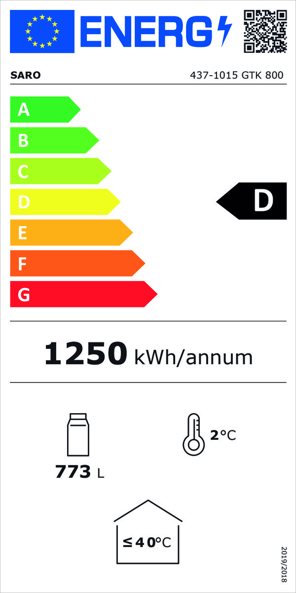 Getränkekühlschrank2-türigmitWerbetafel,ModellGTK800 Getränkekühlschrank2-türigmitWerbetafel,ModellGTK800