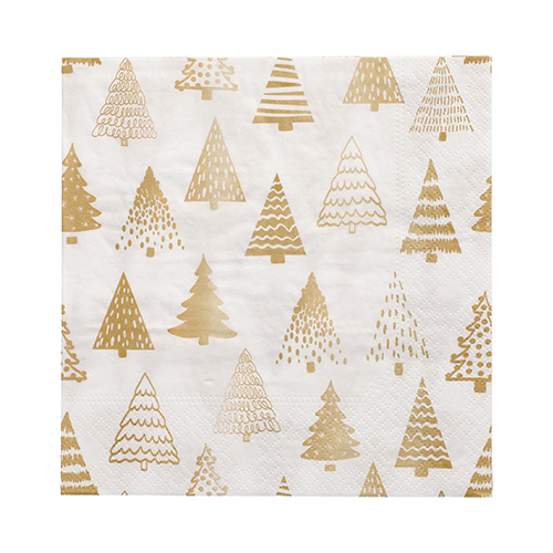 30 Servietten, 3-lagig 1/4-Falz 33 cm x 33 cm gold "Pine Forest" 25920 Servietten, 3-lagig 1/4-Falz 33 cm x 33 cm gold "Pine Forest"