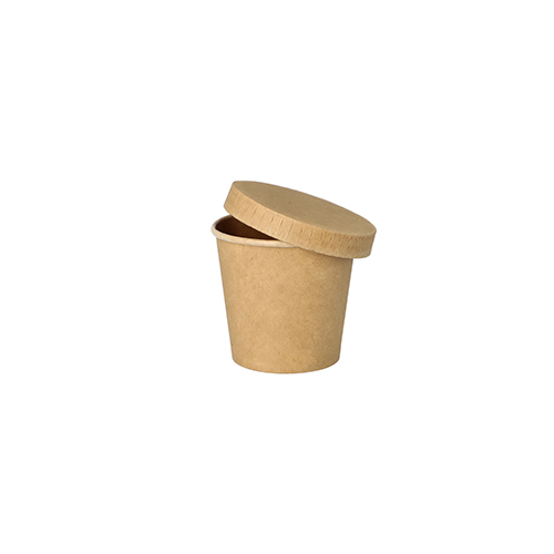 29000 Portionsbecher, Pappe 90 ml Ø 6 cm · 5,8 cm braun