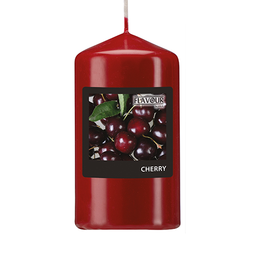 Flavour by GALA Duft-Stumpenkerze Ø 58 mm · 110 mm bordeaux - Cherry Flavour by GALA Duft-Stumpenkerze Ø 58 mm · 110 mm bordeaux - Cherry