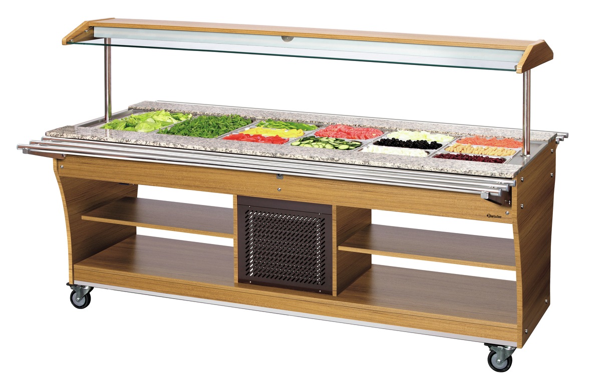 Buffetwagen, kalt, 6x 1/1 GN Buffetwagen, kalt, 6x 1/1 GN