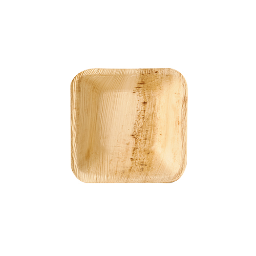 16500 Schalen, Palmblatt "pure" eckig 40 ml 8 cm x 8 cm x 2 cm