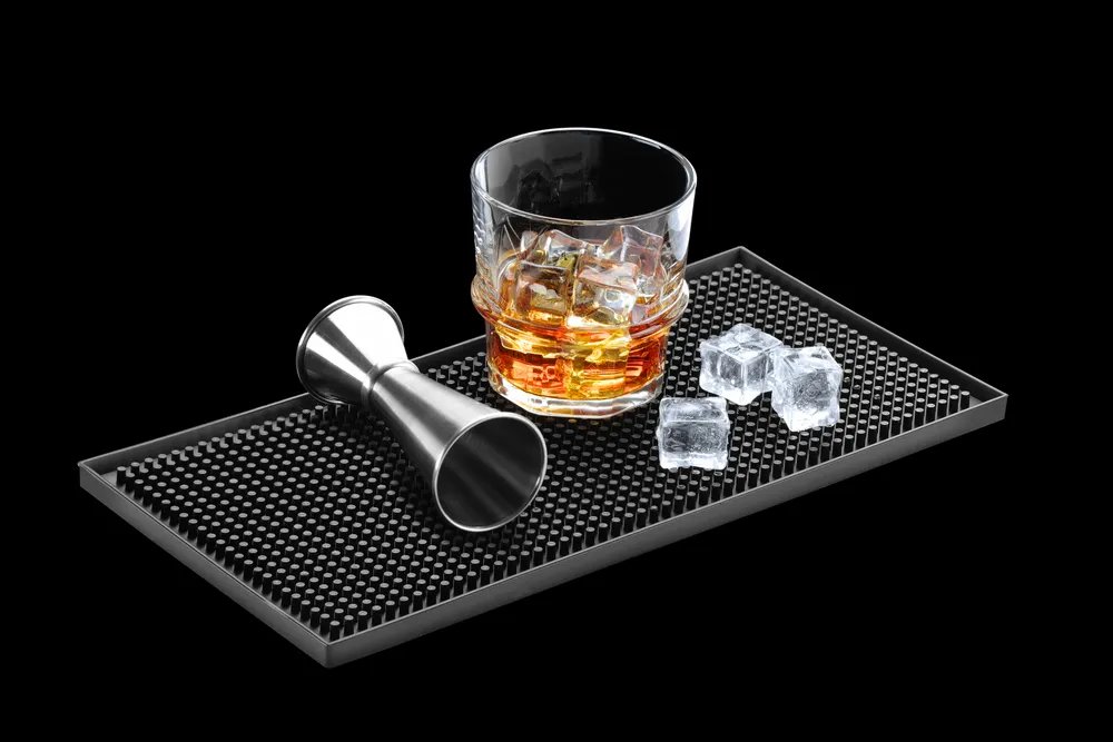 Barmatte, BarUp, Schwarz, 300x150x(H)9mm