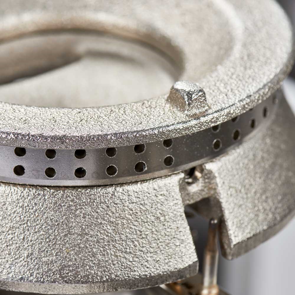 Gas-Hockerkocher Top Power mit einem Brenner, 11kW, G30, 565x635x394 mm Edelstahl Gas-Hockerkocher Top Power mit einem Brenner, 11kW, G30, 567x607x394 mm