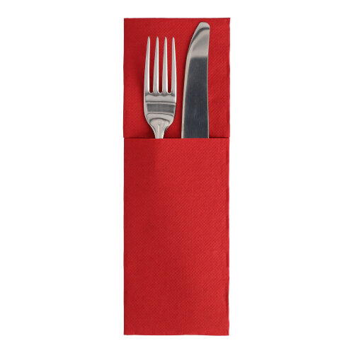 14400 Servietten "ROYAL Collection" 48 cm x 30 cm bordeaux mit Besteckfalz