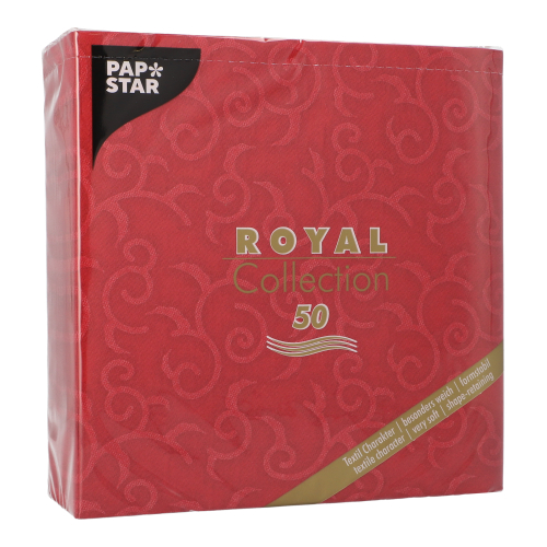 250 Servietten "ROYAL Collection" 1/4-Falz 40 cm x 40 cm bordeaux "Casali" 12500 Servietten "ROYAL Collection" 1/4-Falz 40 cm x 40 cm bordeaux "Casali"