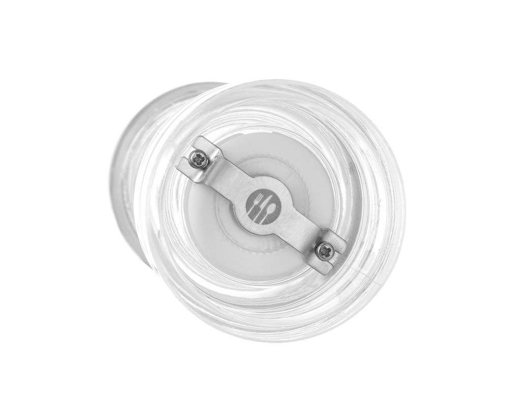 Acryl-Pfeffermühle, Transparent, ⌀60x(H)215mm