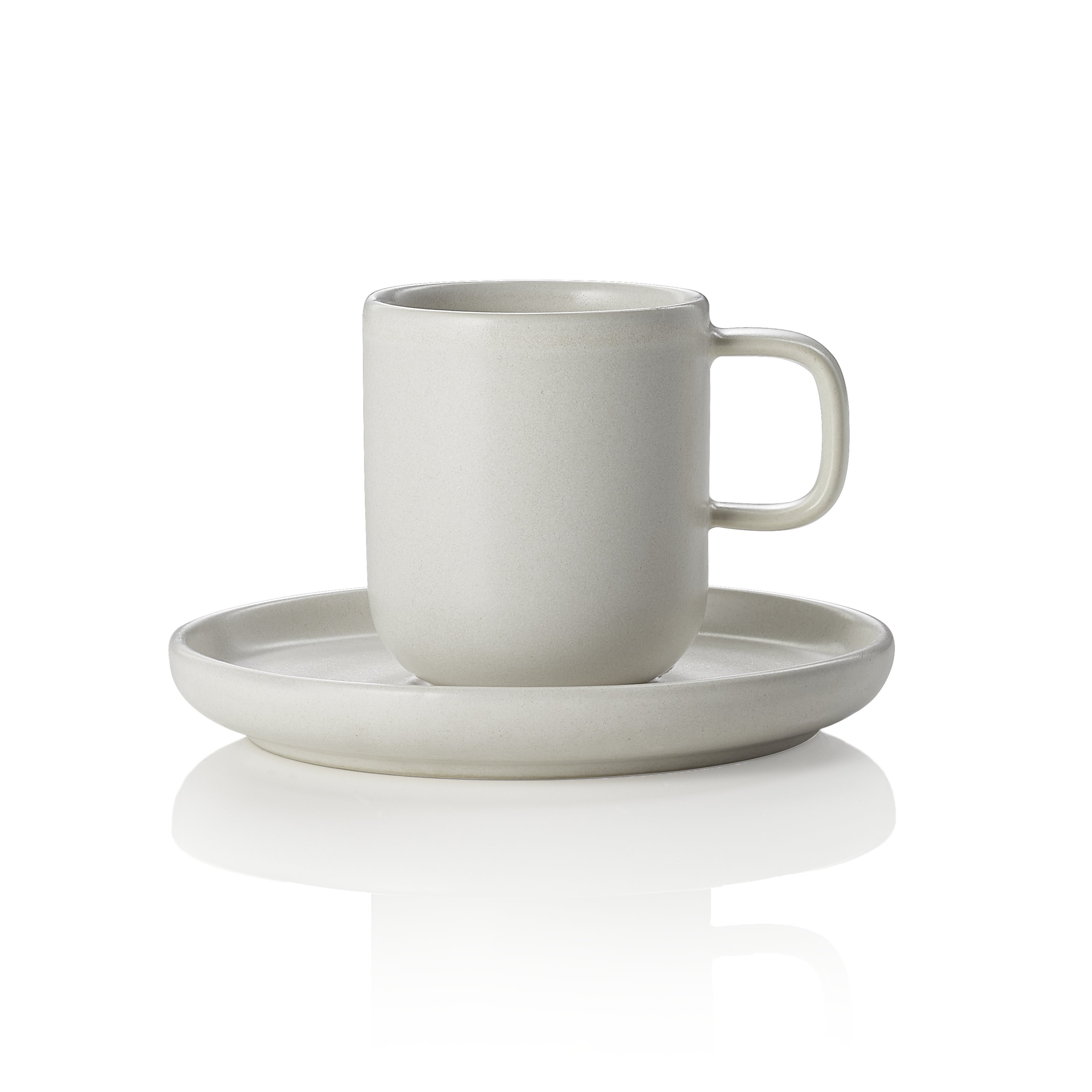 Ober- und Untertasse 0,1 L, (H) 6,5 cm