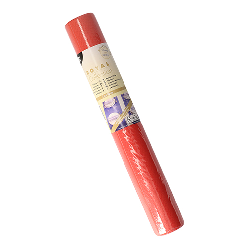 576 Tischläufer, Tissue "ROYAL Collection" 3 m x 40 cm rot