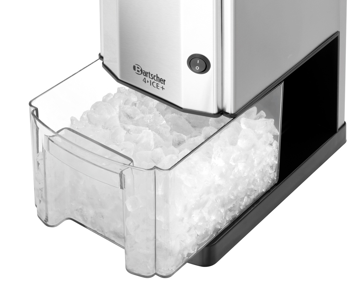 Eiscrusher 4ICE+ 172 x 250 x 460 mm silber/schwarz