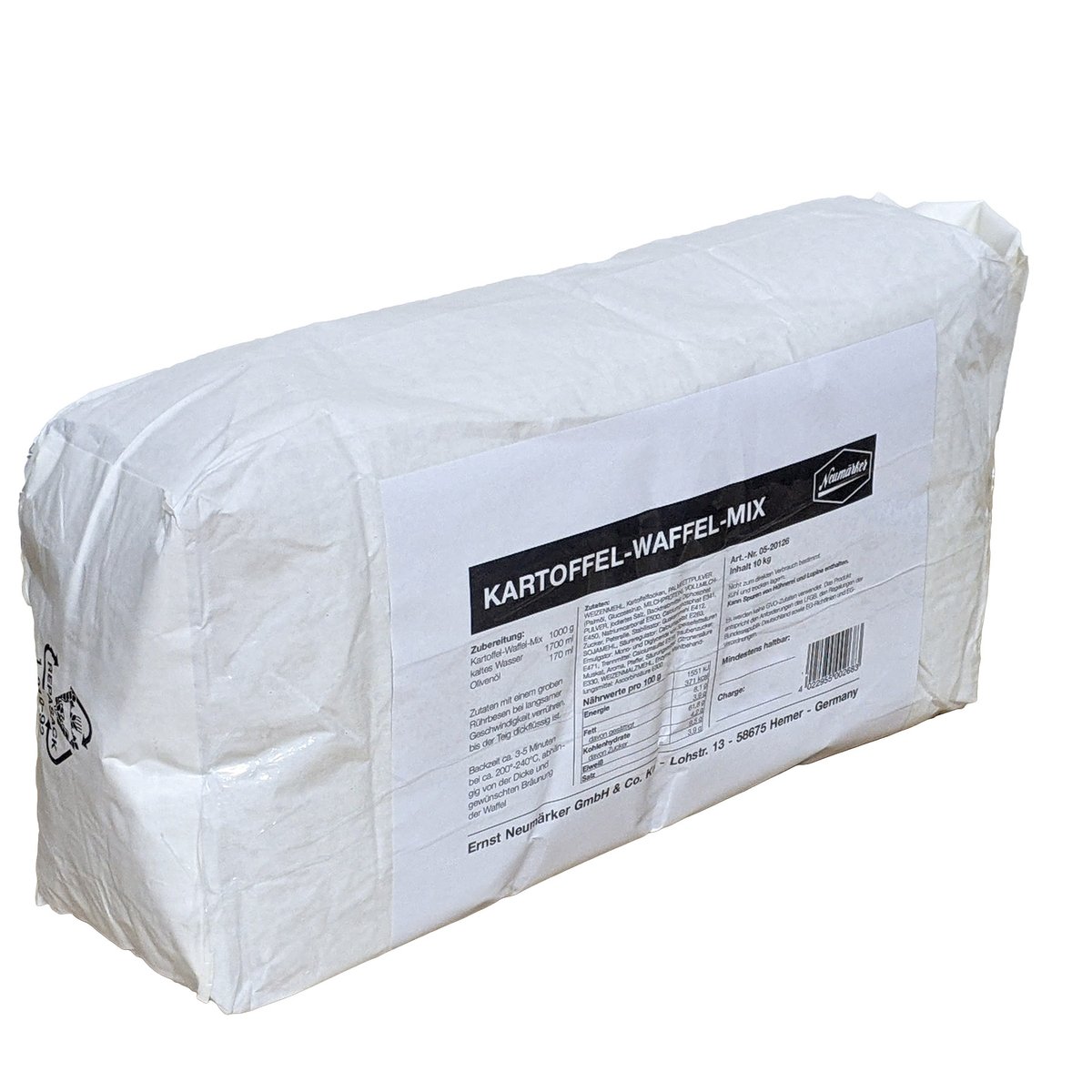 Kartoffel-Waffel-Mix Sack à 10 kg Kartoffel-Waffel-Mix Sack à 10 kg