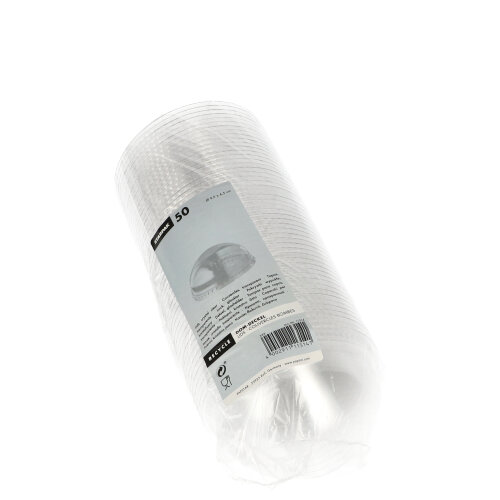 12800 Dom-Deckel "Hurricane", PET rund Ø 9,5 cm · 4,5 cm glasklar ohne Lochung