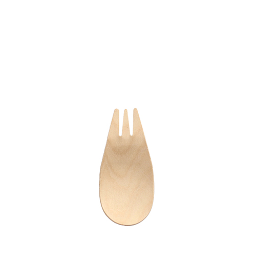 99000 Fingerfood - Göffel, Holz "pure" 8,2 cm
